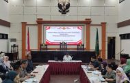 Rapat Monitoring dan Evaluasi Pembangunan Zona Integritas Pengadilan Tinggi Gorontalo