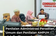 Penilaian Administrasi Peradilan Umum dan AMPUH oleh Badilun pada Pengadilan Negeri Tilamuta