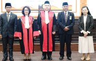 Pelantikan Ketua Pengadilan Negeri Limboto oleh Ketua Pengadilan Tinggi Gorontalo