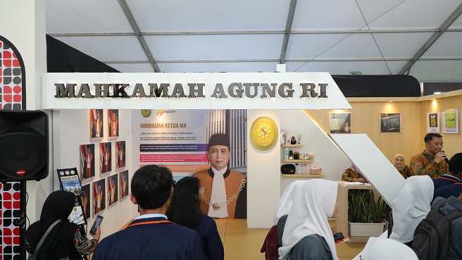MAHKAMAH AGUNG BERPARTISIPASI DALAM PAMERAN HAKORDIA 2024