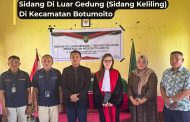 Sidang di Luar Gedung di Kecamatan Botumoito