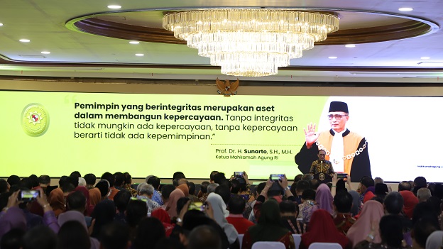 KETUA MA: TANPA INTEGRITAS TIDAK ADA KEPEMIMPINAN