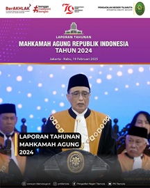 Laporan Tahunan Mahkamah Agung 2024