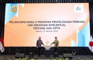 MAHKAMAH AGUNG DAN JICA LUNCURKAN BUKU PEDOMAN PENYELESAIAN PERKARA HAK CIPTA
