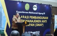 WAKIL KETUA MA BIDANG NON YUDISIAL RESMIKAN DEKLARASI PEMBANGUNAN SISTEM MANAJEMEN ANTI PENYUAPAN (SMAP)