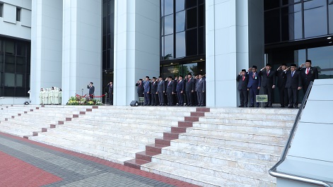 MAHKAMAH AGUNG SELENGGARAKAN UPACARA HARI KEBANGKITAN NASIONAL KE 117