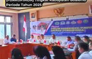 Forum Koordinasi Pimpinan Daerah (FORKOPIMDA) Tingkat Kabupaten Boalemo Periode Tahun 2025