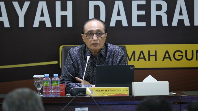 KETUA MA: “HENTIKAN PELAYANAN TRANSAKSIONAL, SEKARANG JUGA!”