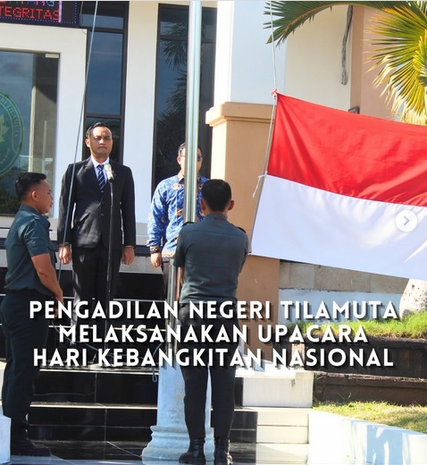 PENGADILAN NEGERI TILAMUTA MELAKSANAKAN UPACARA HARI KEBANGKITAN NASIONAL TAHUN 2025