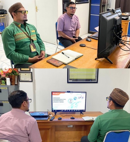 PN TILAMUTA MENGIKUTI SOSIALISASI APLIKASI E-MONEV BAPPENAS