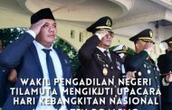 WAKIL KETUA PENGADILAN NEGERI TILAMUTA MENGIKUTI UPACARA HARI KEBANGKITAN NASIONAL KABUPATEN BOALEMO