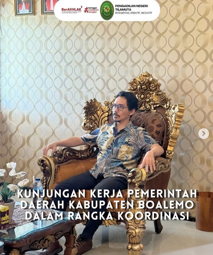 KUNJUNGAN KERJA PEMDA BOALEMO KE PN TILAMUTA
