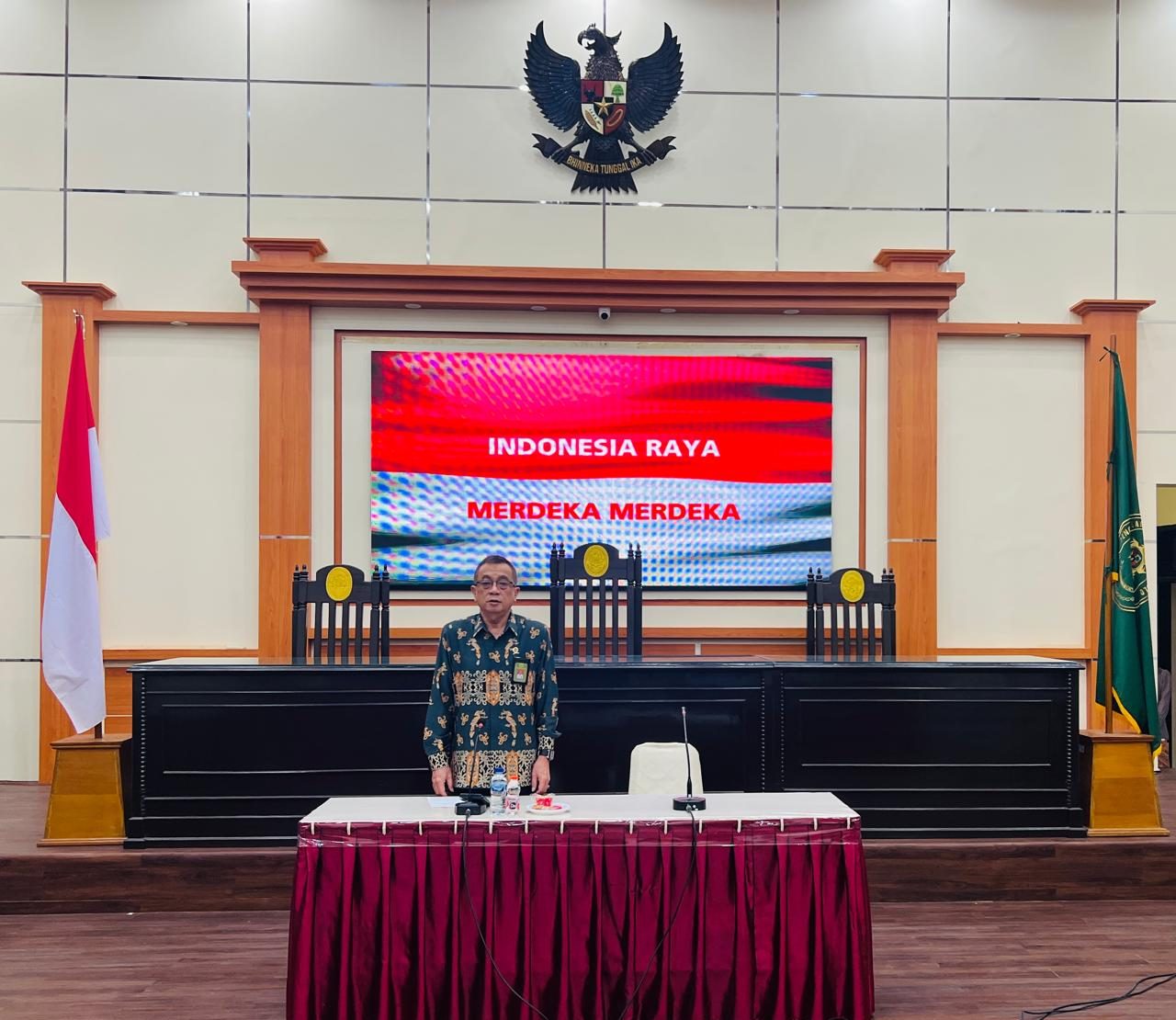 Rapat Dinas Pengadilan Tinggi Gorontalo Bahas Evaluasi Kinerja Juni dan Rencana Kerja Juli 2025