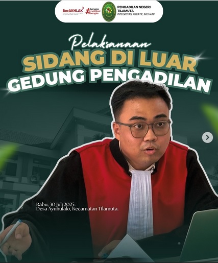 Pelaksanaan sidang di luar gedung pengadilan