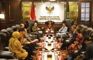 KETUA MAHKAMAH AGUNG REPUBLIK INDONESIA MENERIMA KUNJUNGAN KEHORMATAN PRESIDEN TRIBUNAL DE RECURSO (PENGADILAN BANDING) REPUBLIK DEMOKRATIK TIMOR LESTE