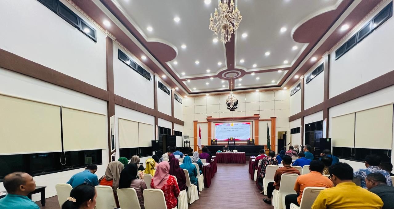 Evaluasi Zona Integritas, Pengadilan Tinggi Gorontalo Teguhkan Komitmen Menuju WBK