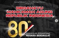 Upacara Memperingati Hari Ulang Tahun ke-80 Mahkamah Agung Republik Indonesia
