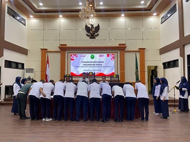 Penandatanganan Perjanjian Kerja Pegawai Pemerintah dengan Perjanjian Kerja (PPPK) di Pengadilan Tinggi Gorontalo