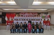 Ketua Pengadilan Tinggi Gorontalo Hadiri Pengukuhan Paskibraka Provinsi Gorontalo Tahun 2025