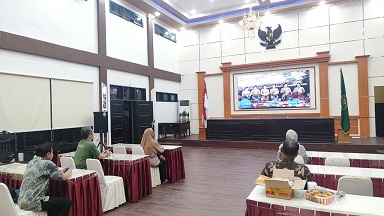 Semarak HUT ke-80 Mahkamah Agung, Pengadilan Tinggi Gorontalo Gelar Nonton Bareng Wayang Kulit
