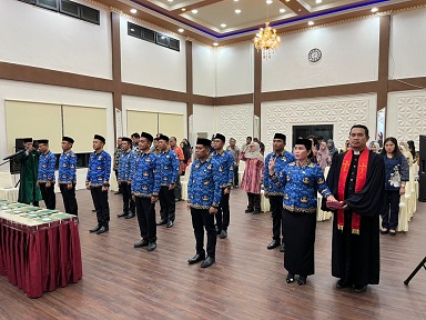 Prosesi Pengambilan Sumpah/Janji PPPK Resmi Dilaksanakan di Pengadilan Tinggi Gorontalo