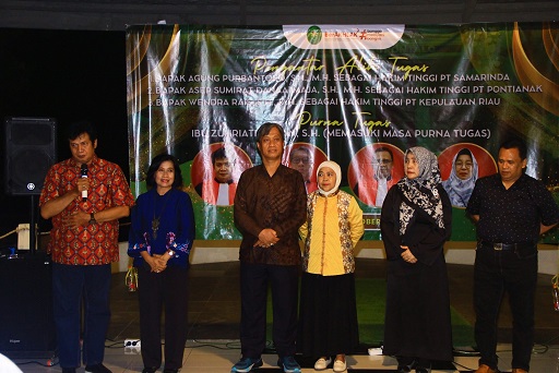 Pengantar Alih Tugas Hakim Tinggi dan Pengantar Purna Tugas Panitera Pengganti Pengadilan Tinggi Gorontalo 2025