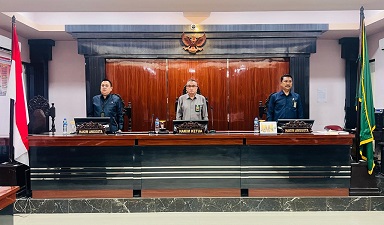 Ketua Pengadilan Tinggi Gorontalo Lakukan Pembinaan ke Pengadilan Negeri Limboto