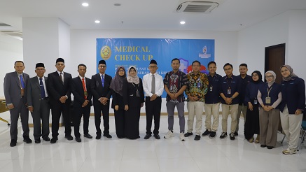 PEDULI KESEHATAN HAKIM, PD IKAHI KHUSUS MA GELAR PEMERIKSAAN KESEHATAN