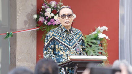 TINGKATKAN PELAYANAN DIKLAT, KETUA MA RESMIKAN FASILITAS PENDUKUNG DI BSDK