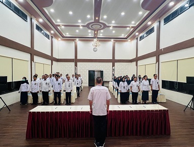 Penandatanganan Pakta Integritas dan Perjanjian Kinerja Tahun 2026 serta Komitmen Bersama Mewujudkan Zona Integritas Wilayah Bebas dari Korupsi (WBK) dan Wilayah Birokrasi Bersih dan Melayani (WBBM)