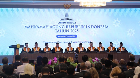 LAPTAH 2025, KETUA MA UNGKAP CAPAIAN 99,54 PERSEN PENYELESAIAN PERKARA