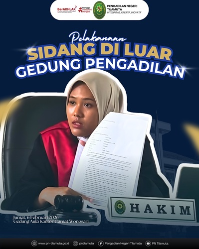 Pelaksanaan Sidang di Luar Gedung