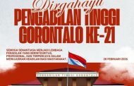 DIRGAHAYU PENGADILAN TINGGI GORONTALO KE 21 TAHUN!